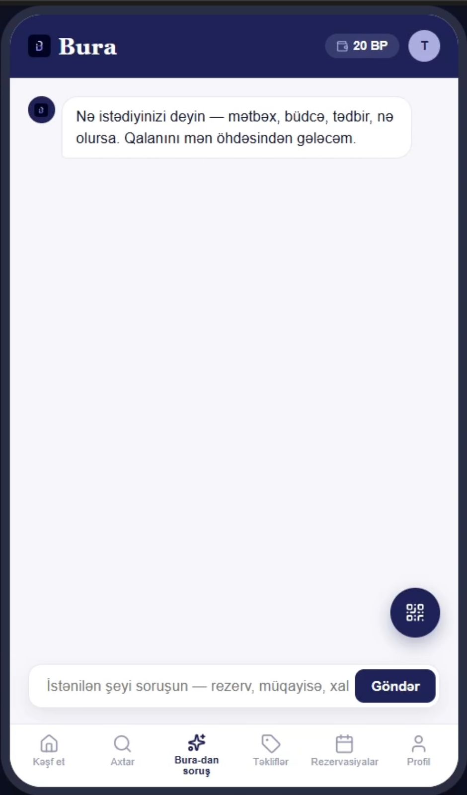 AskBura AI concierge